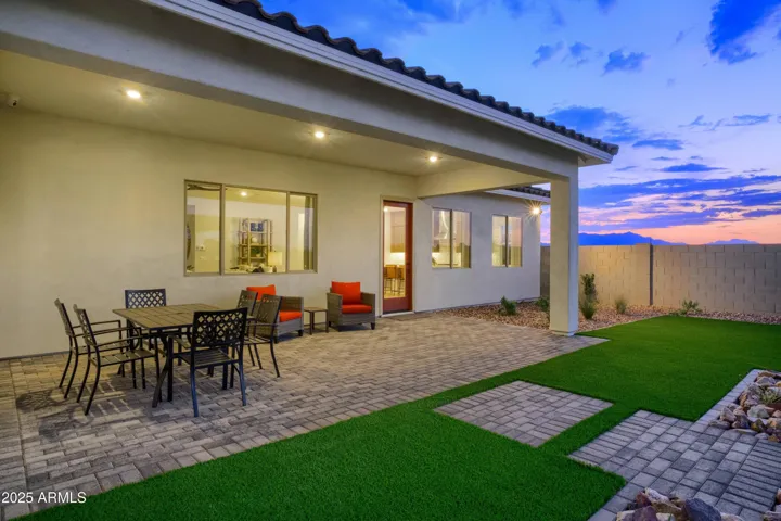 OUR PATIO IS OVERSIZED AND IS INCLUDED!
