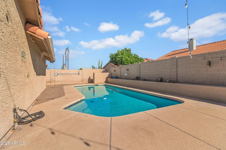 sparkling pool
