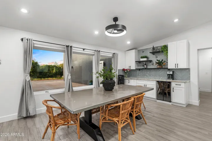 Dining area
