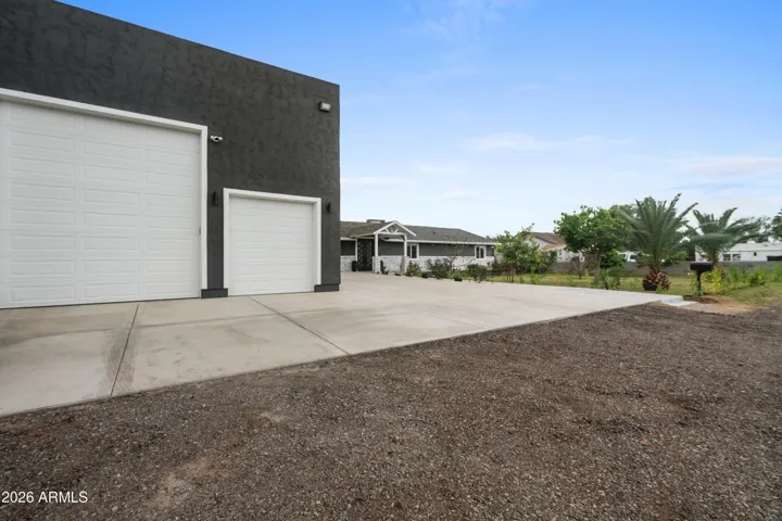 Garage and RV garage