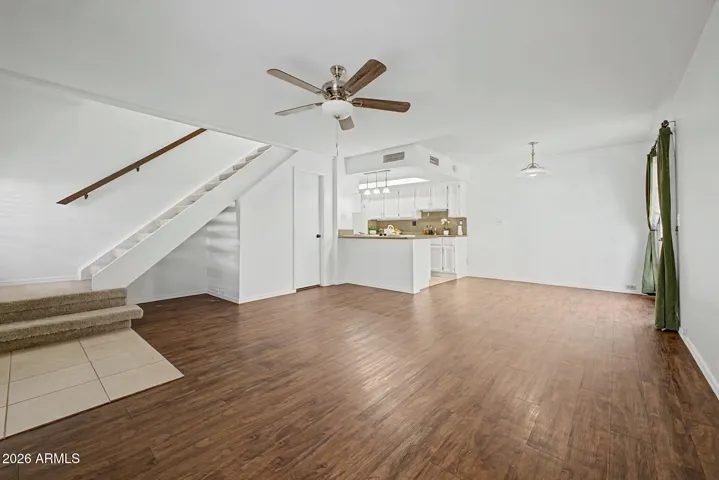 Large open great room.