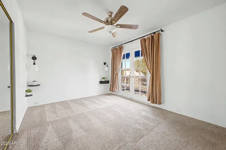 Large owners suite with private balcony.