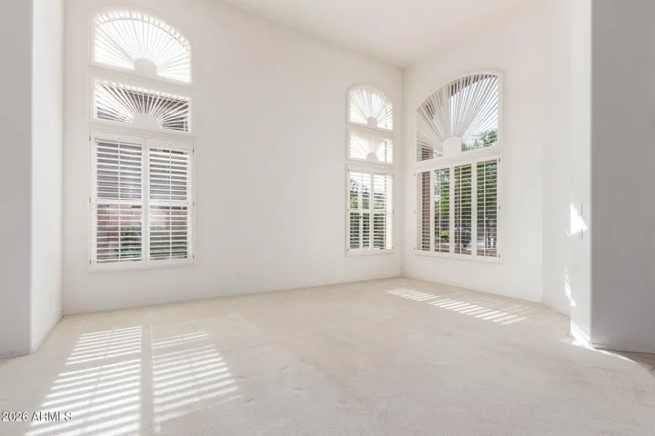 Front living space off the front foyer.