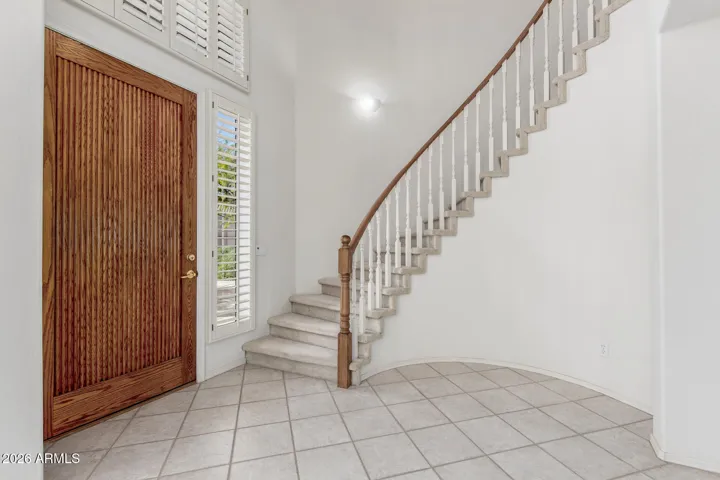 Grand front foyer entrance.
