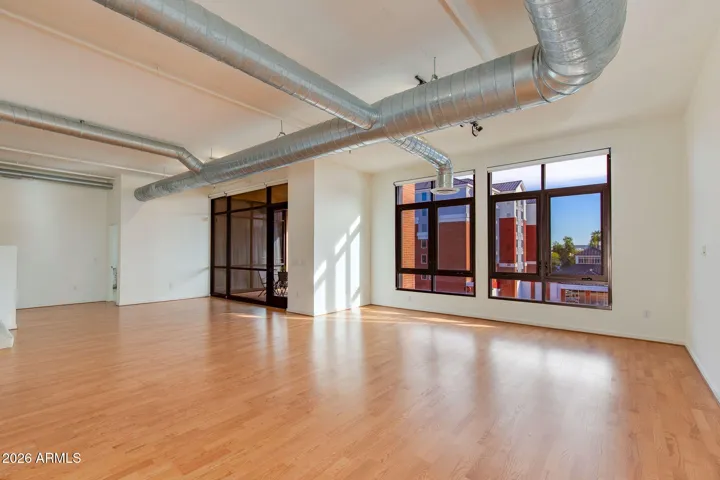 Loft Living + Kitchen + Dining Space