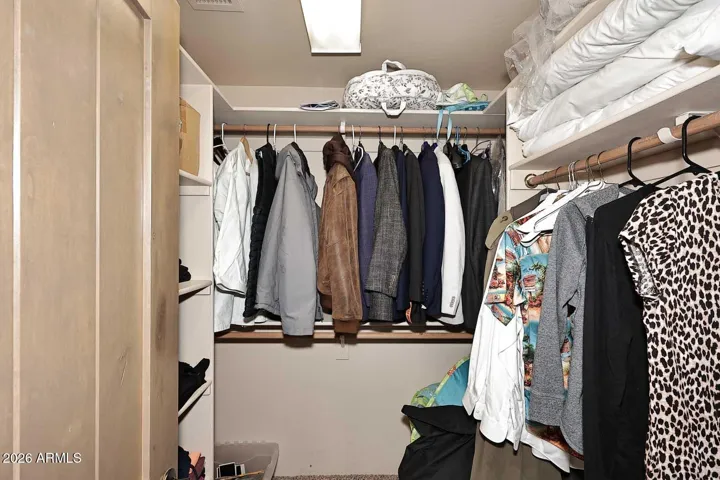Second Guest Walk-in Closet