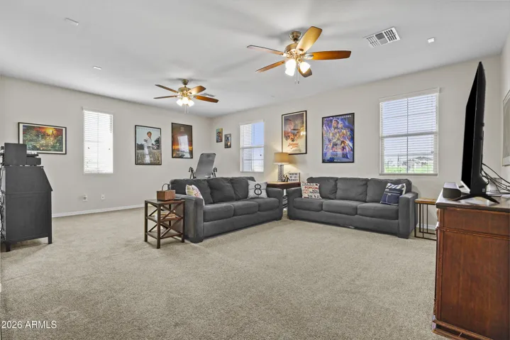 Loft upstairs could be a play room, movie room, game room, even converted to another bedroom or bedroom and loft