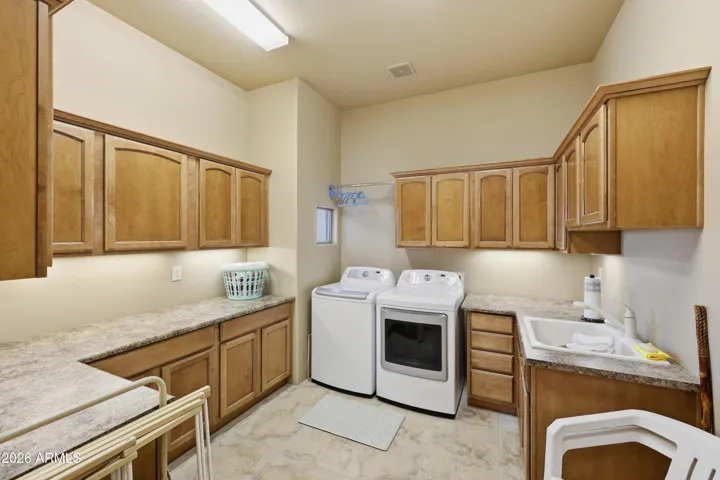 Main house laundry room