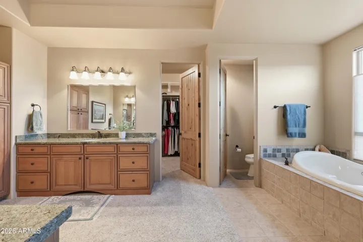 Master bathroom