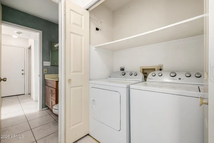 Inside Laundry Washer & Dryer Included as-is