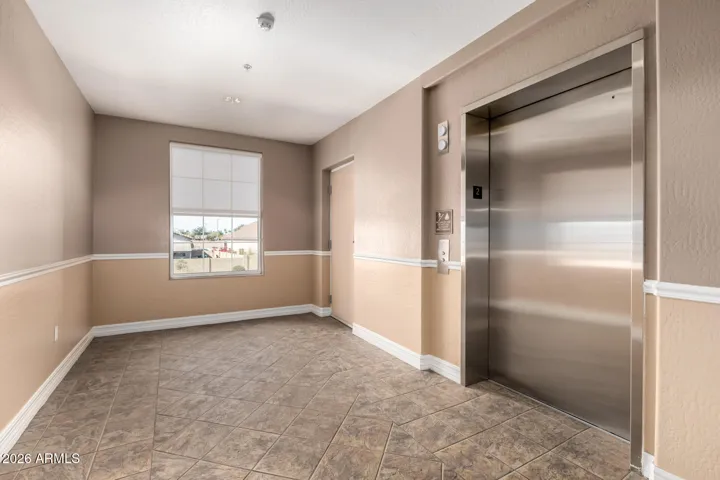 Elevator near unit