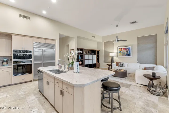 Opens to the family room, perfect for entertaining!