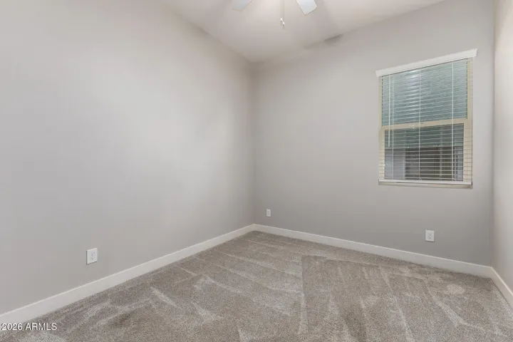 Split floor plan bedroom 3.