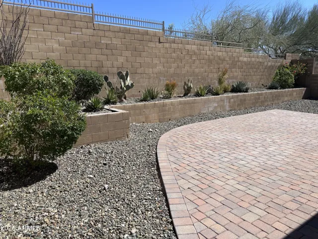 Back yard view 1