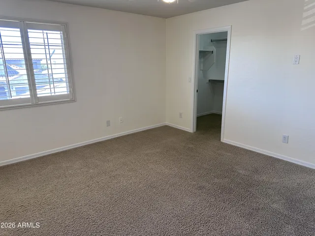 2nd bedroom with walk-in closet