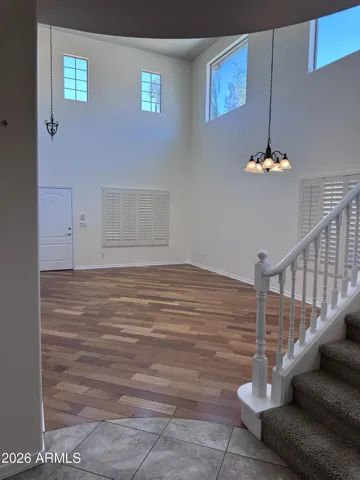 View of great room from kitchen