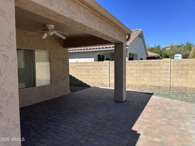 Back patio