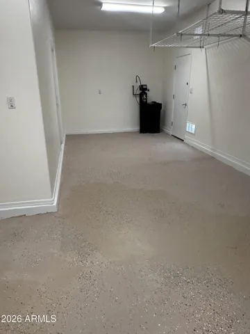 3rd car tandem portion of garage or lots of good storage space!