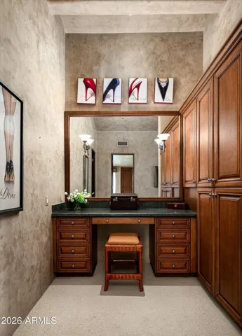 With additional Built-in Cabinetry