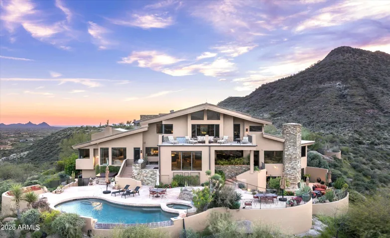 One-of-a-kind location overlooking all of Desert Mountain