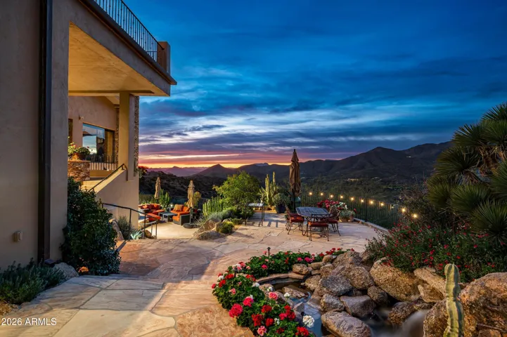 Sunset Dining Outdoors