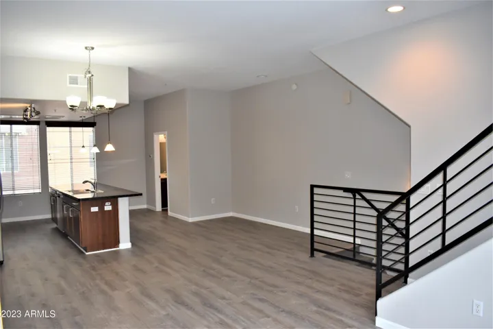 KITCHEN AND POWDER ROOM