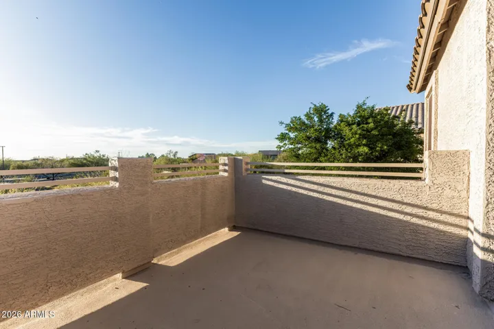 Balcony off Primary
