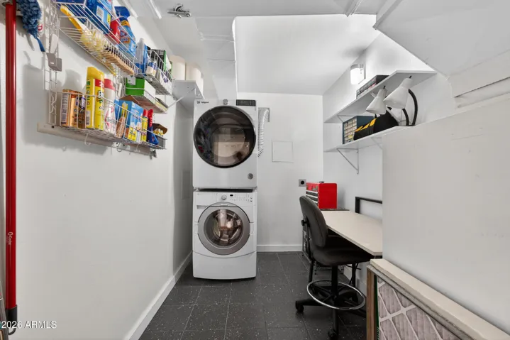 Utility Laundry & Storage Room