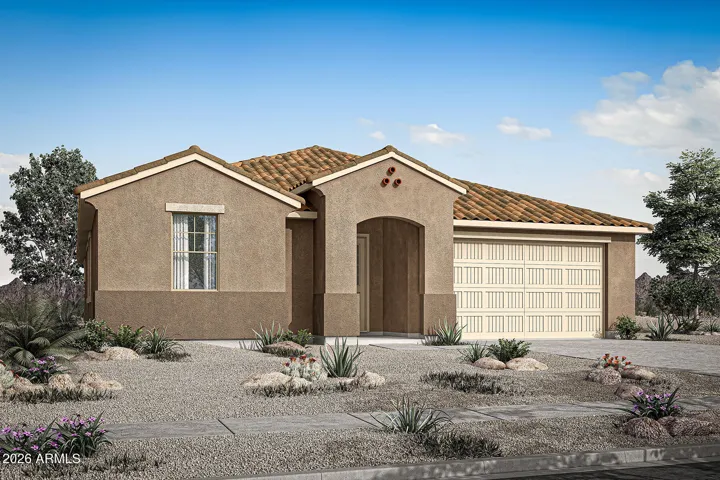 Rendering. Actual home color may vary.