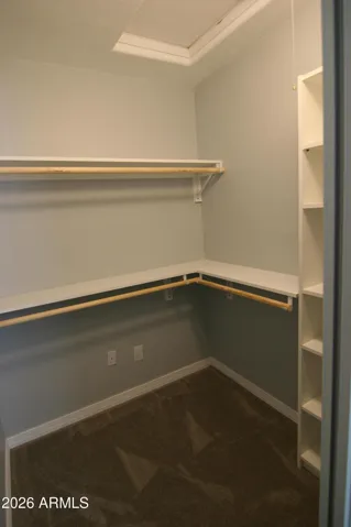Second bedroom walk in closet