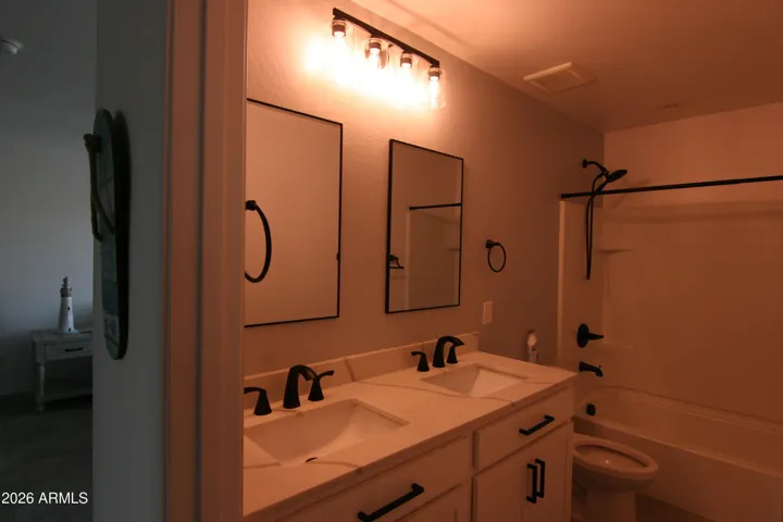 Second bathroom upstairs