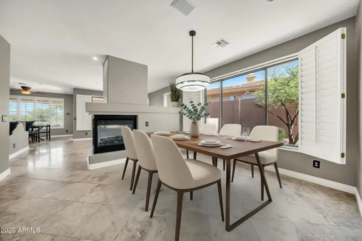 Formal Dining Staged