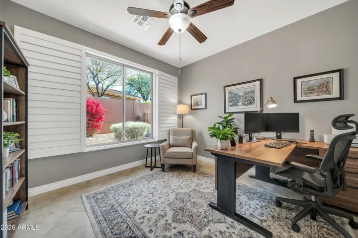 Den/office Virtually Staged