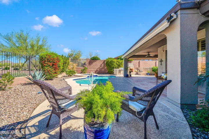 Extended cool deck patios