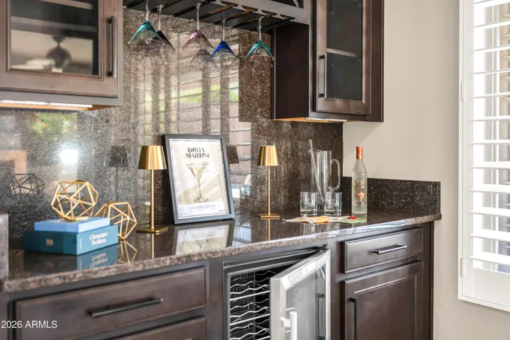 Beautiful custom details - easy entertaining!