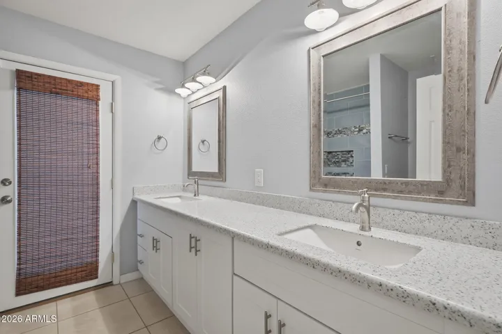 Hall/Guest bath (remodeled vanity and counters)