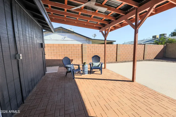 Outdoor patio
