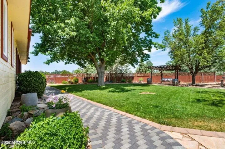 Entertainment ready yard, beautifully landscaped.