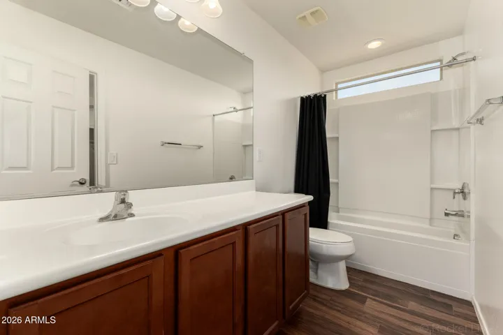 Upstairs Jack and Jill bathroom