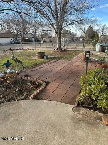 This patio is perfect for enjoying the sunshine and fresh air.