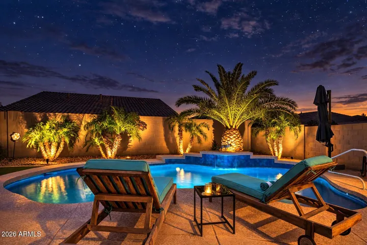 Enjoy the evenings watching the sunset and the stars come dance in the sky. You'll never get tired of this view!