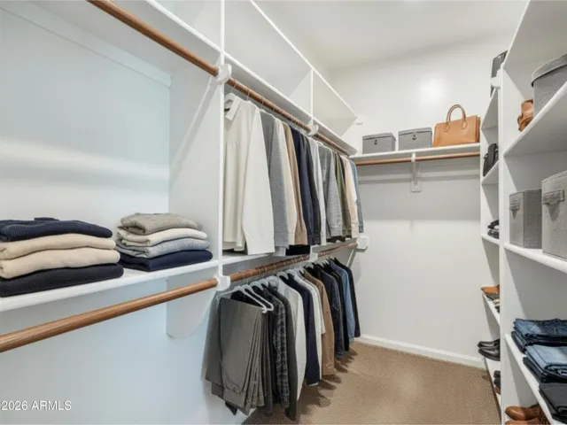 Large walk-in closet
