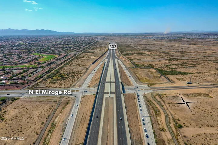 The 303/El Mirage Road exit will be a great addition to the Asante community area - COMING SOON!