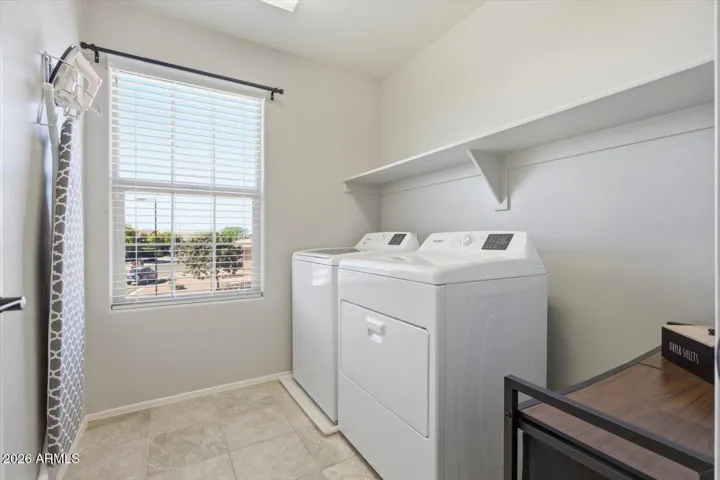 Upstairs Laundry Room, Appliances washer & dryer included