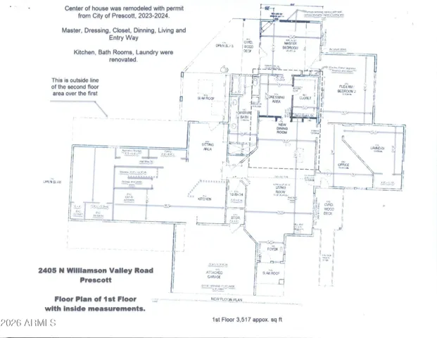 Main Level Floor Plan