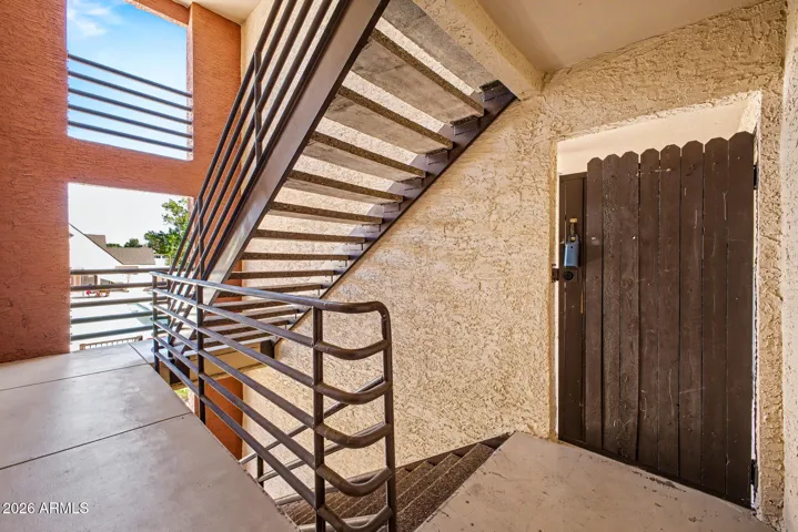 front gate with lock
