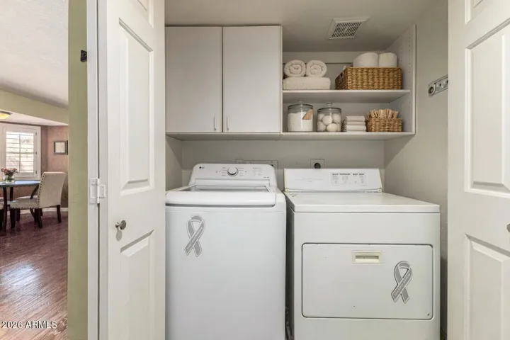 Laundry downstairs