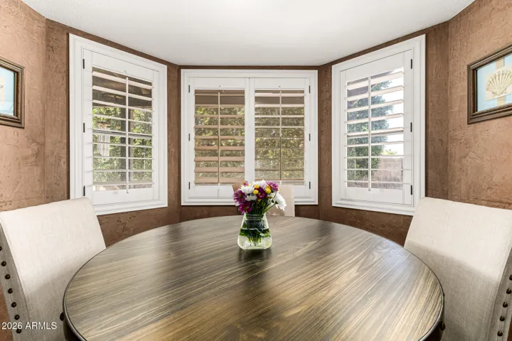 Dining area