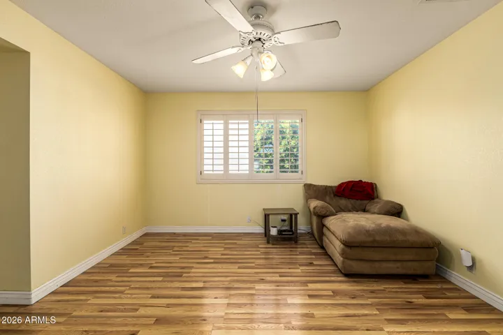 Loft at top of stairs