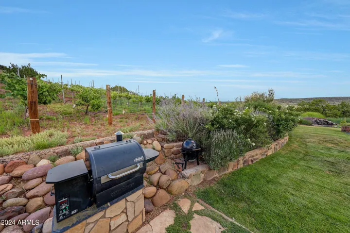 one of nine built in bbqs